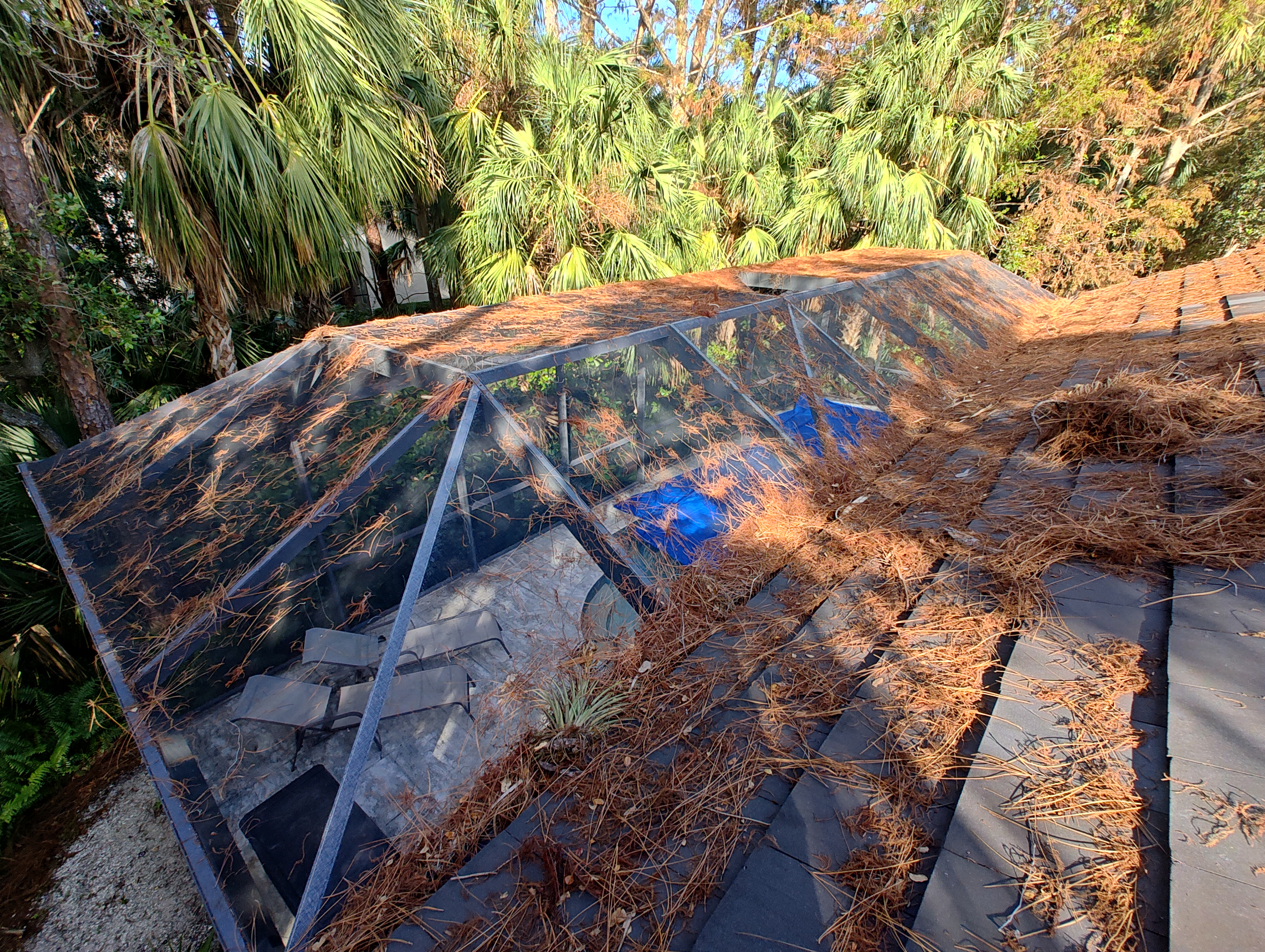 patio enclosure repairs, pool screen repair, super screen enclosures, pool screen service, aluminum gutters, pool cage, patio, lanai screens, spline, pool,